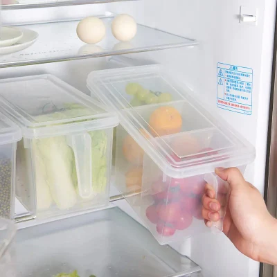 Contenedor personalizado barato Refrigerador Caja de almacenamiento de mantenimiento fresco Caja de alimentos multifunción